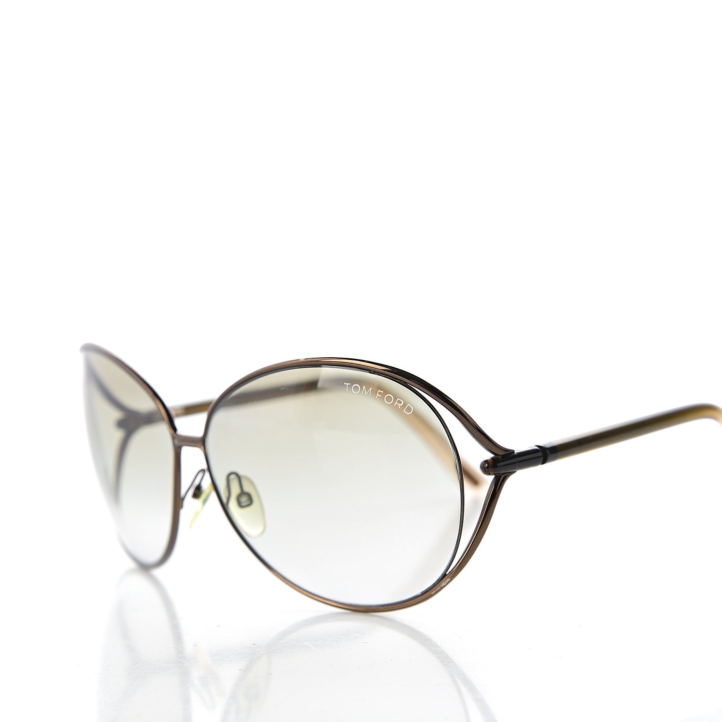 Carla Soft Square Sunglasses TF157 Dark Brown