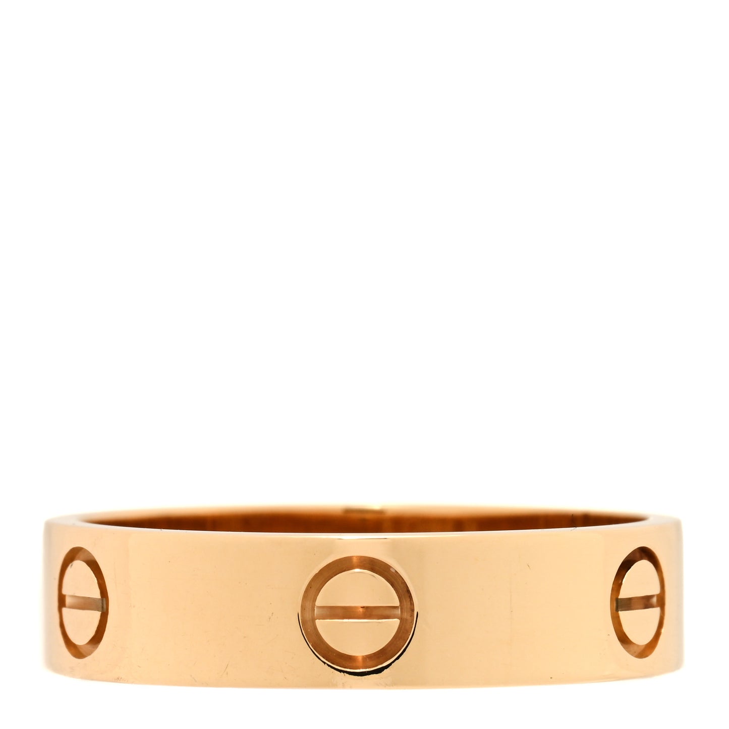 18K Yellow Gold 5.5mm LOVE Ring 64 10.75