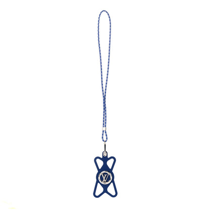 Louis Vuitton Monogram Silicone Louise Phone Holder Blue 1 of 4