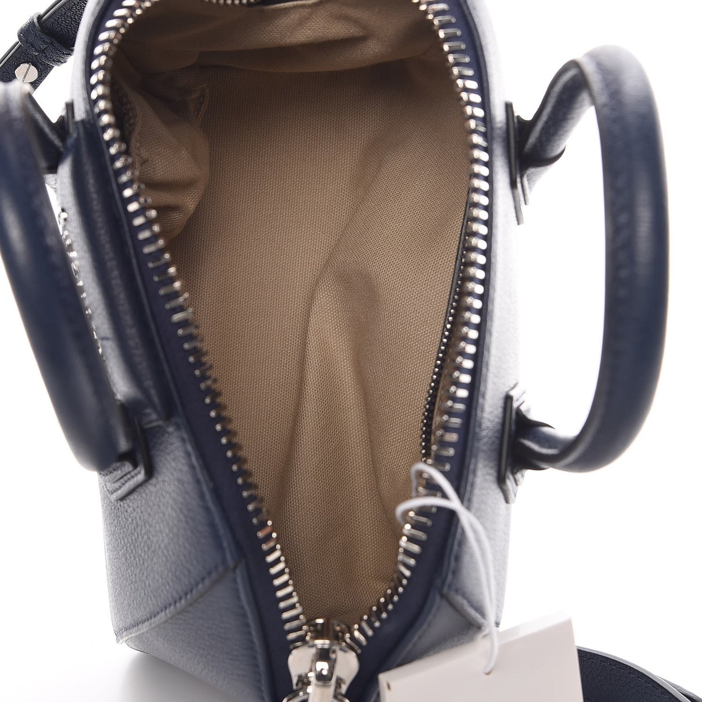 Sugar Goatskin Mini Antigona Night Blue