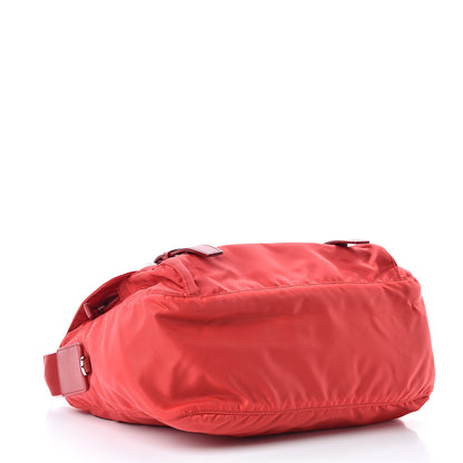 Prada Nylon Vela Sport Saffiano Messenger Bag Rosso 4 of 11