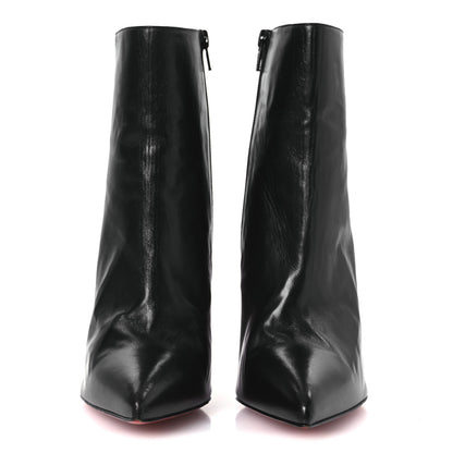Christian Louboutin Nappa Electroboot 100 Ankle Boots 41 Black Silver 3 of 14