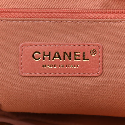Chanel Mixed Fibers Calfskin Striped Medium Deauville Tote Light Pink 6 of 10