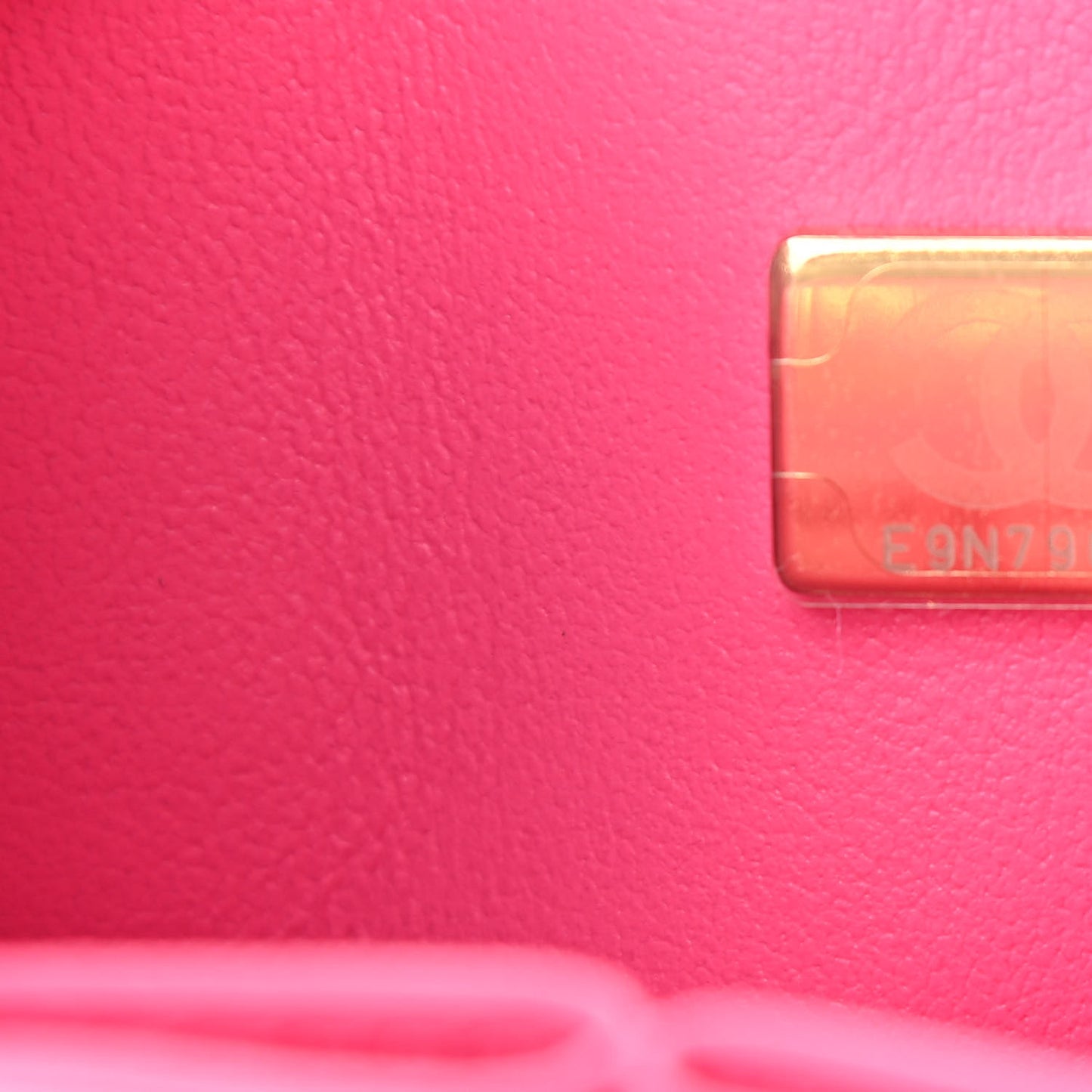 Caviar Quilted Small Double Flap Dark Pink
