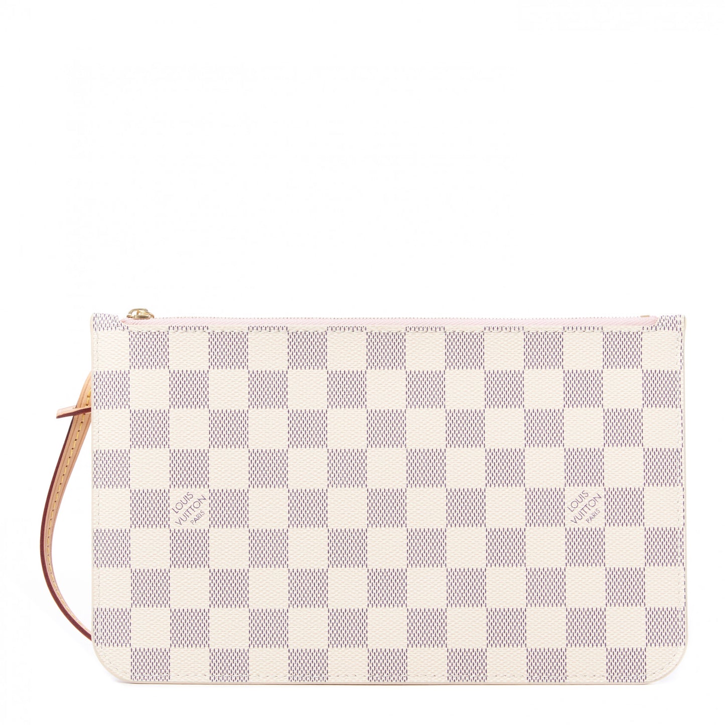 Damier Azur Neverfull MM GM Pochette Rose Ballerine