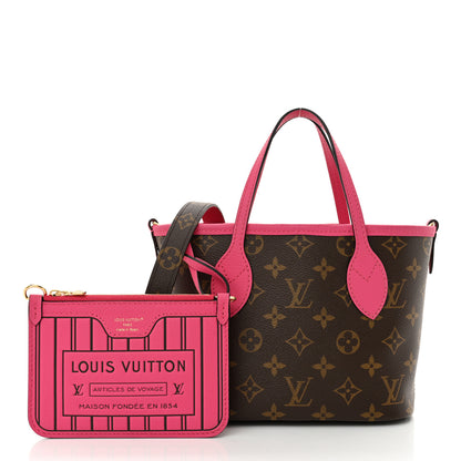 Louis Vuitton Monogram Neverfull Inside Out Bandouliere BB Rose Pondichery 3 of 12