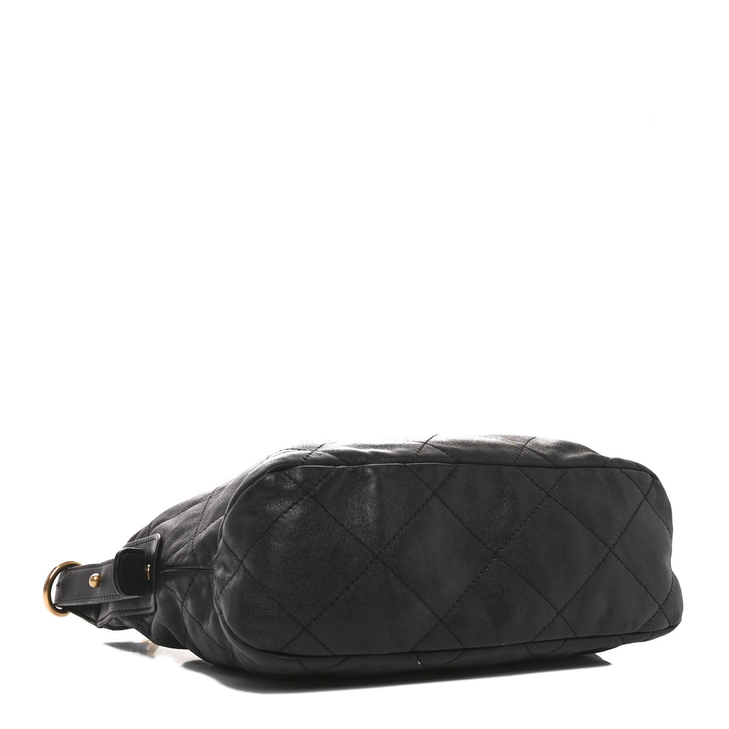Chanel Calfskin Quilted Daily Hobo Black 4 of 10