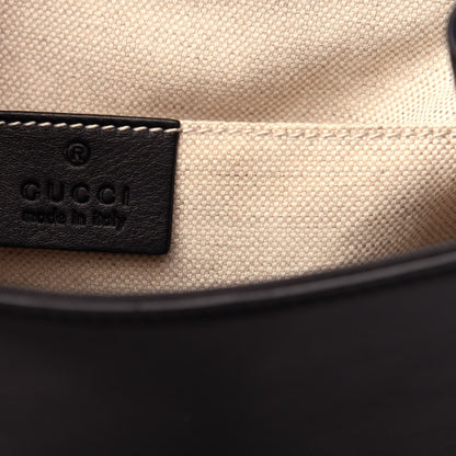 Gucci Calfskin Medium Malin Chain Backpack White Black Gold 5 of 10