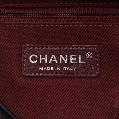 Chanel Calfskin Quilted Jumbo Coco Sporran Flap Black 6 of 11