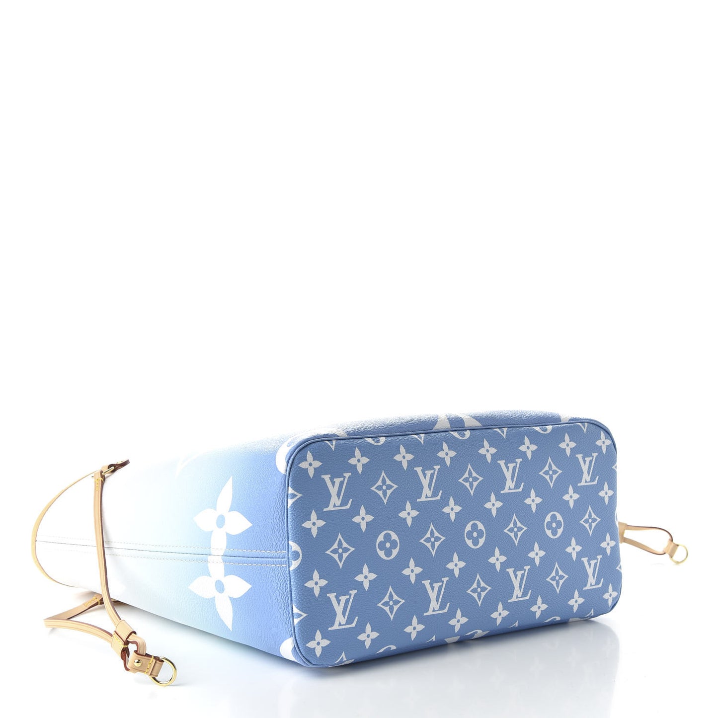 Monogram Giant By The Pool Neverfull MM Blue