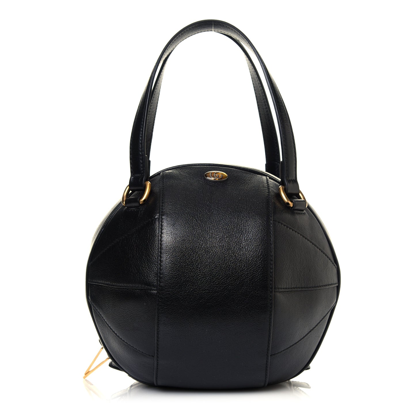 Piuma Lux Energy Tifosa Basketball Shaped Shoulder Bag Black