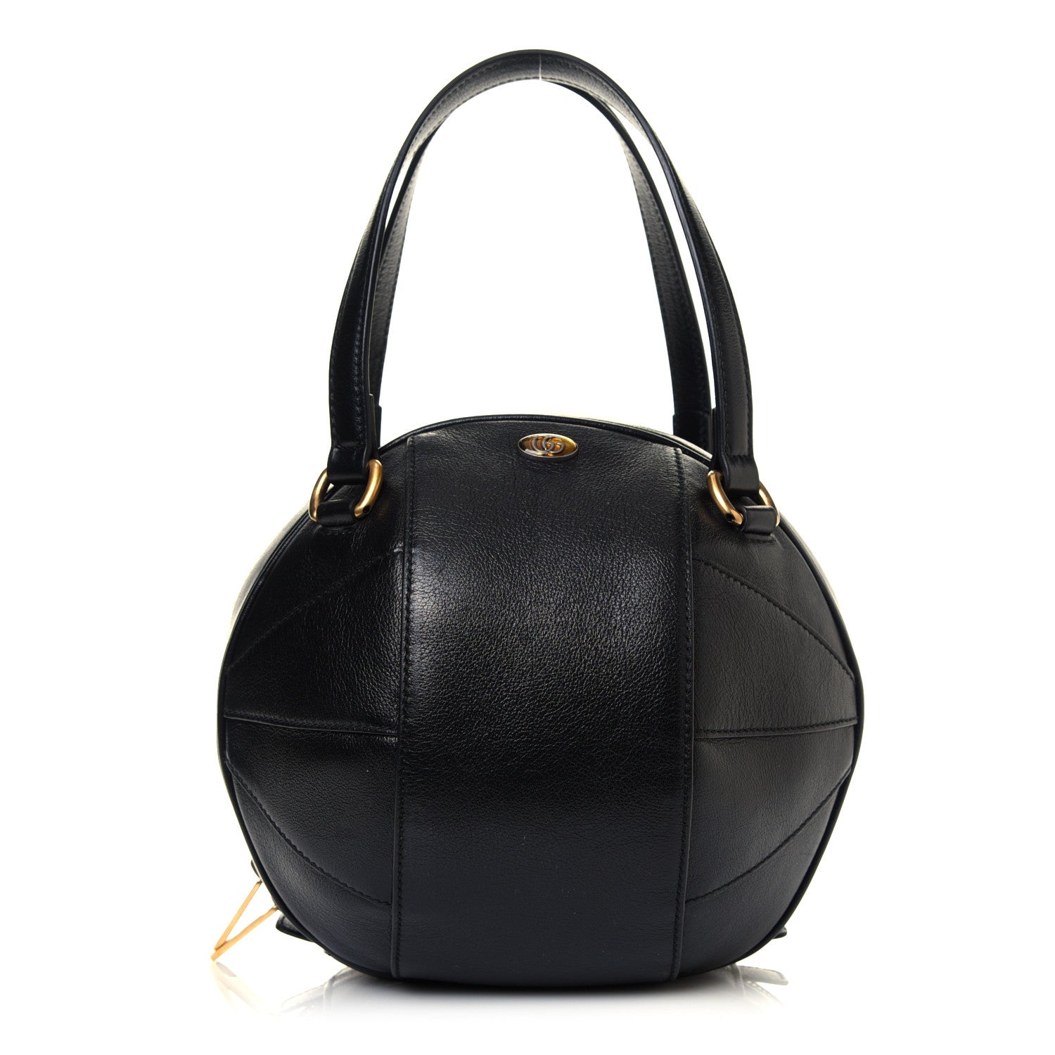 Gucci Piuma Lux Energy Tifosa Basketball Shaped Shoulder Bag Black 1 of 4