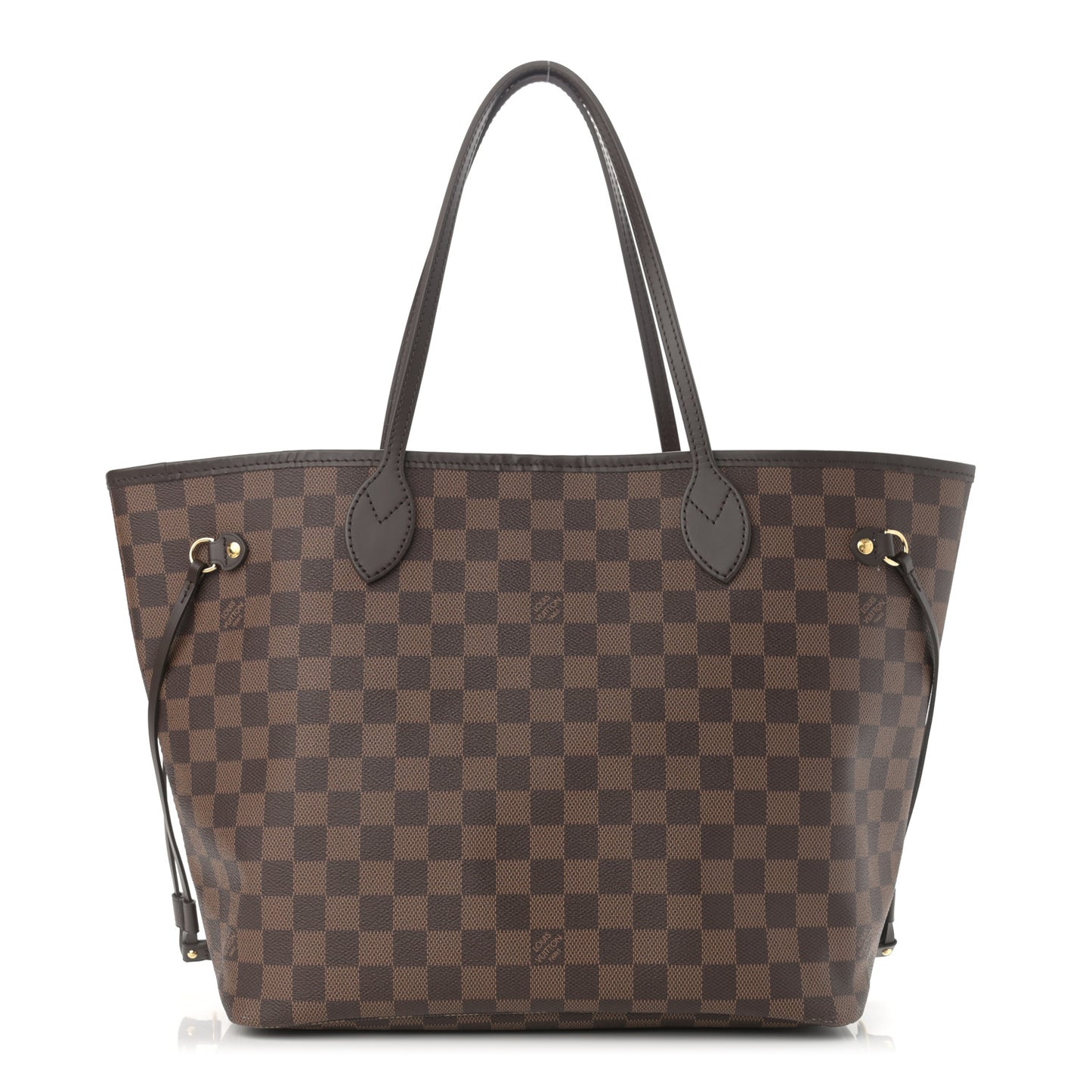 Damier Ebene Neo Neverfull MM Rose Ballerine