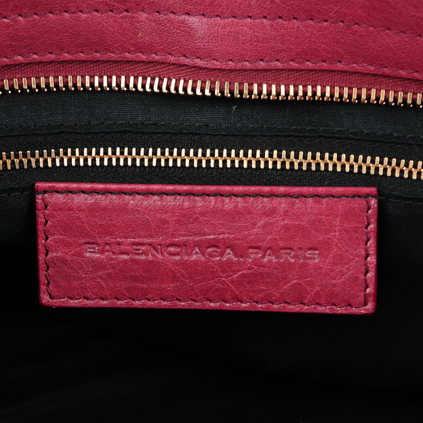 Agneau Giant 12 Rose Gold Hardware City Cassis