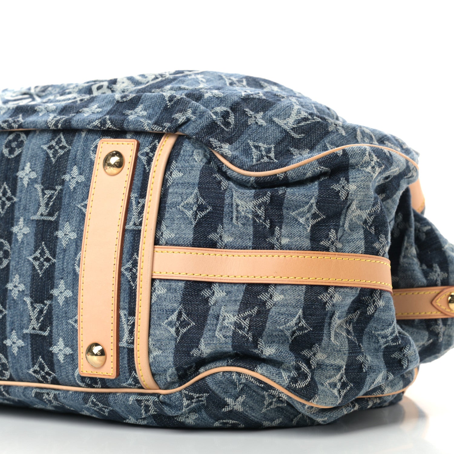 Louis Vuitton Denim Raye Cabas GM 9 of 10