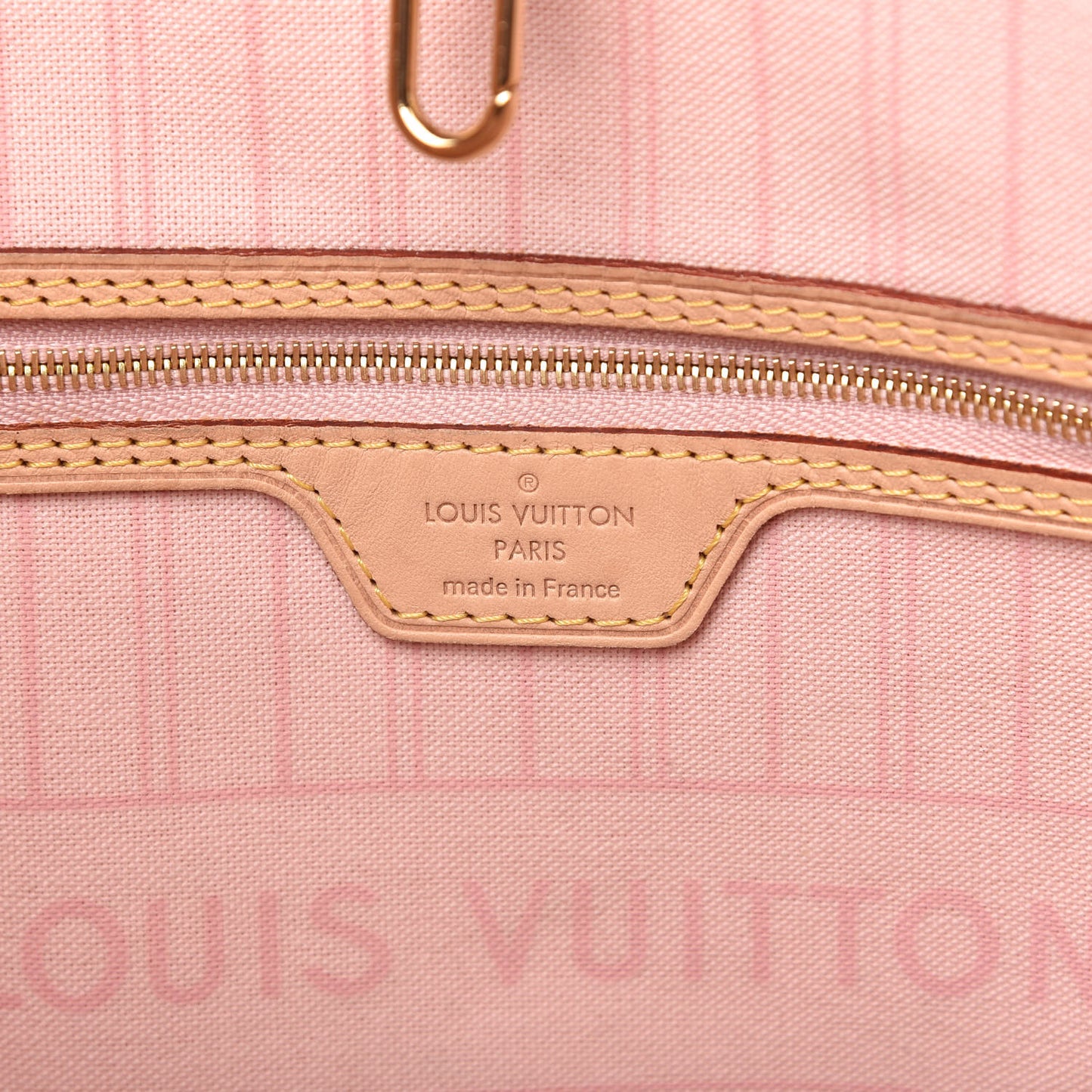 Damier Azur Neo Neverfull MM Rose Ballerine