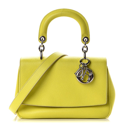 Christian Dior Bullcalf Mini Be Dior Flap Vert Acide 1 of 7