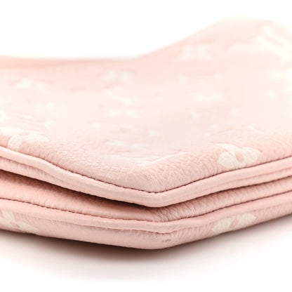 Louis Vuitton Empreinte Monogram Double Zip Pochette Rose 10 of 13