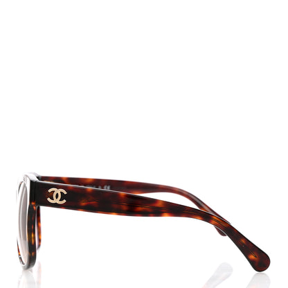 Chanel Acetate Runway Square Sunglasses 5380 Dark Tortoise 3 of 9