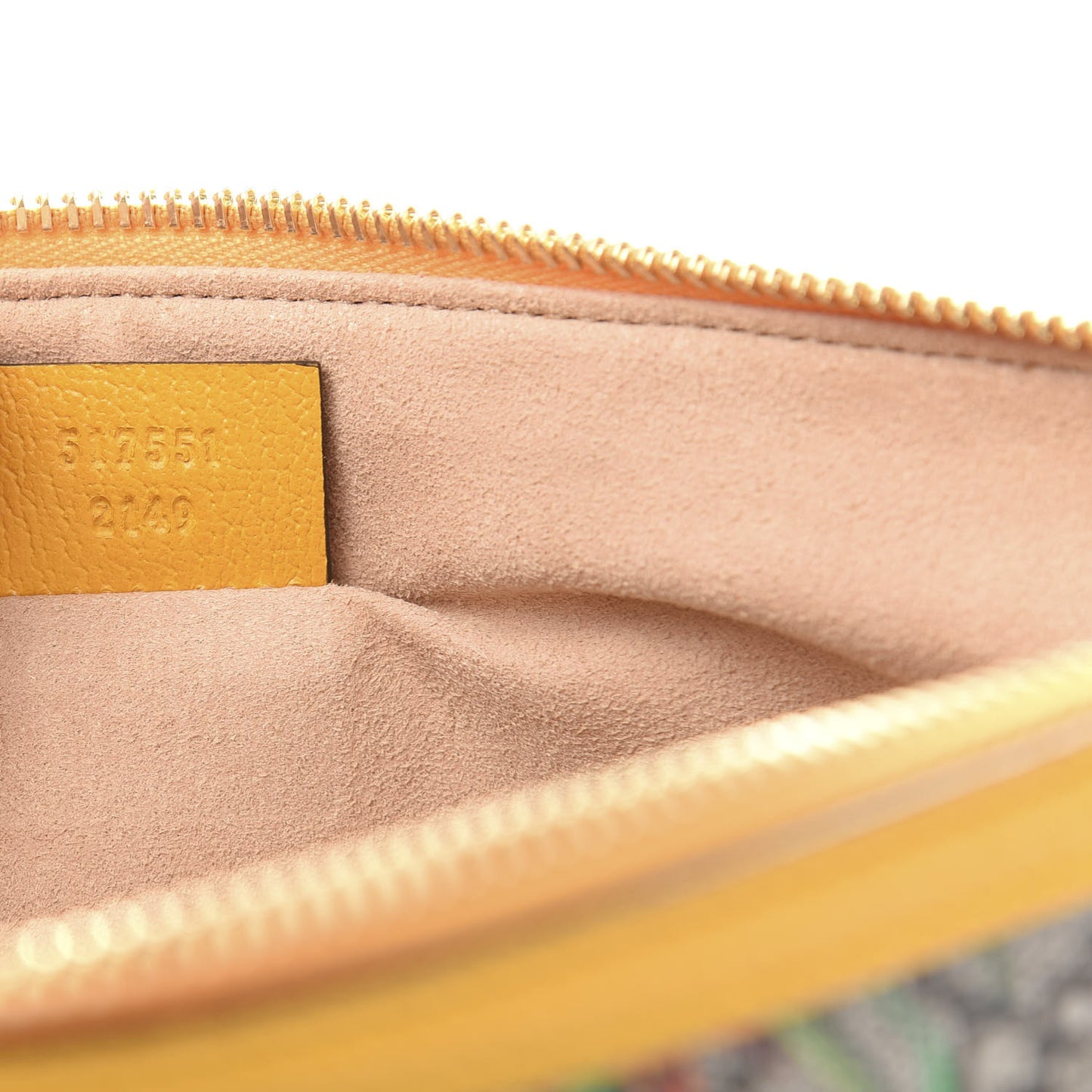 GG Supreme Monogram Flora Large Ophidia Pouch Clutch Beige Multicolor Crop