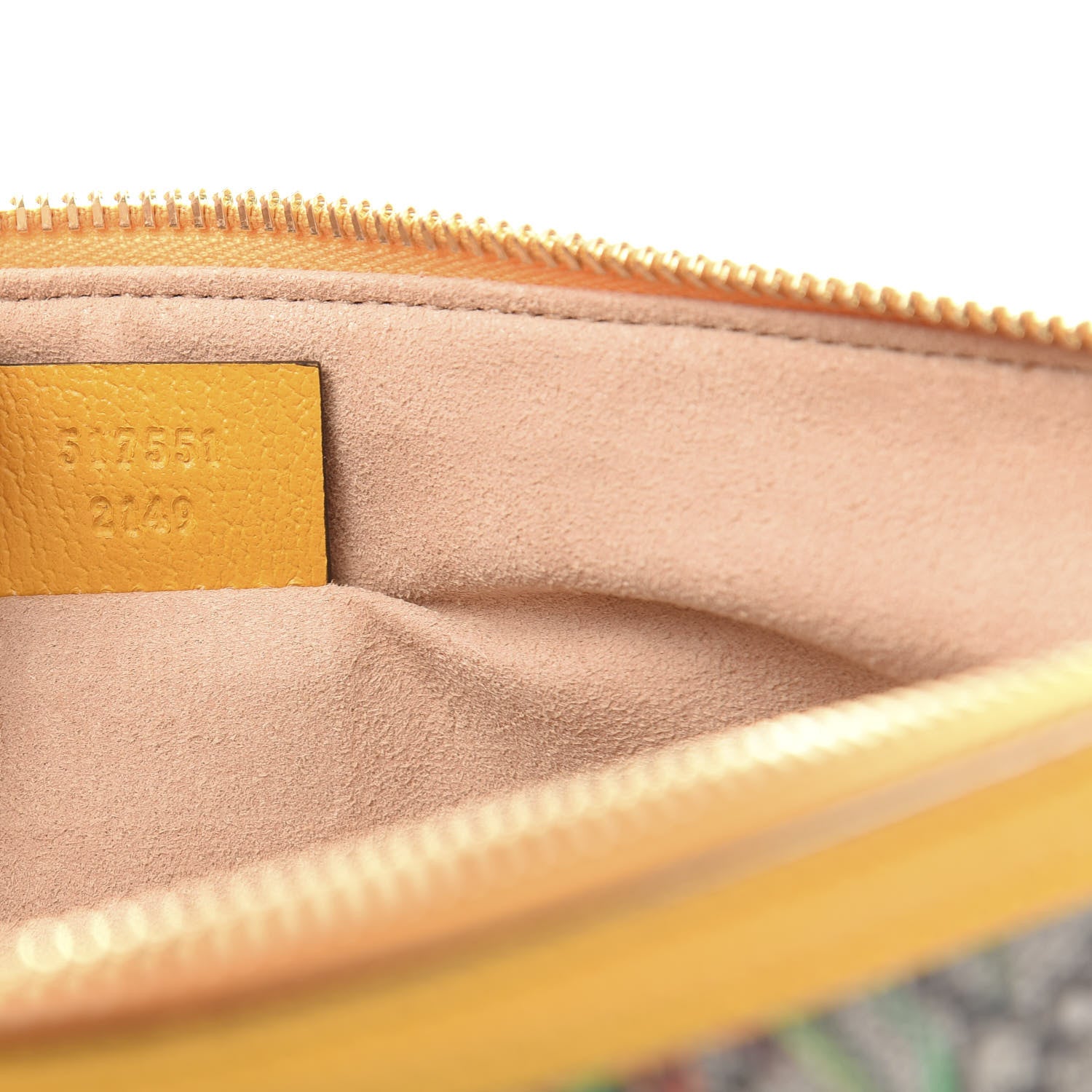 Gucci GG Supreme Monogram Flora Large Ophidia Pouch Clutch Beige Multicolor Crop 7 of 10