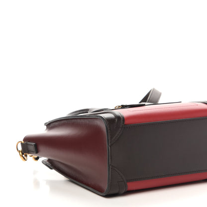 Celine Smooth Calfskin Nano Tri-Color Luggage Orchid 7 of 9