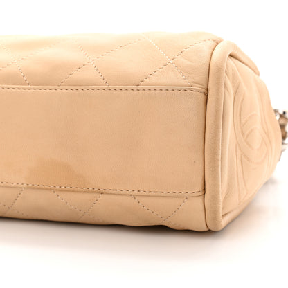 Chanel Lambskin Stitched Medium Ultimate Soft Tote Beige 10 of 21