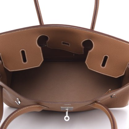 Hermes Togo JPG Shoulder Birkin II 42 Gold 6 of 11