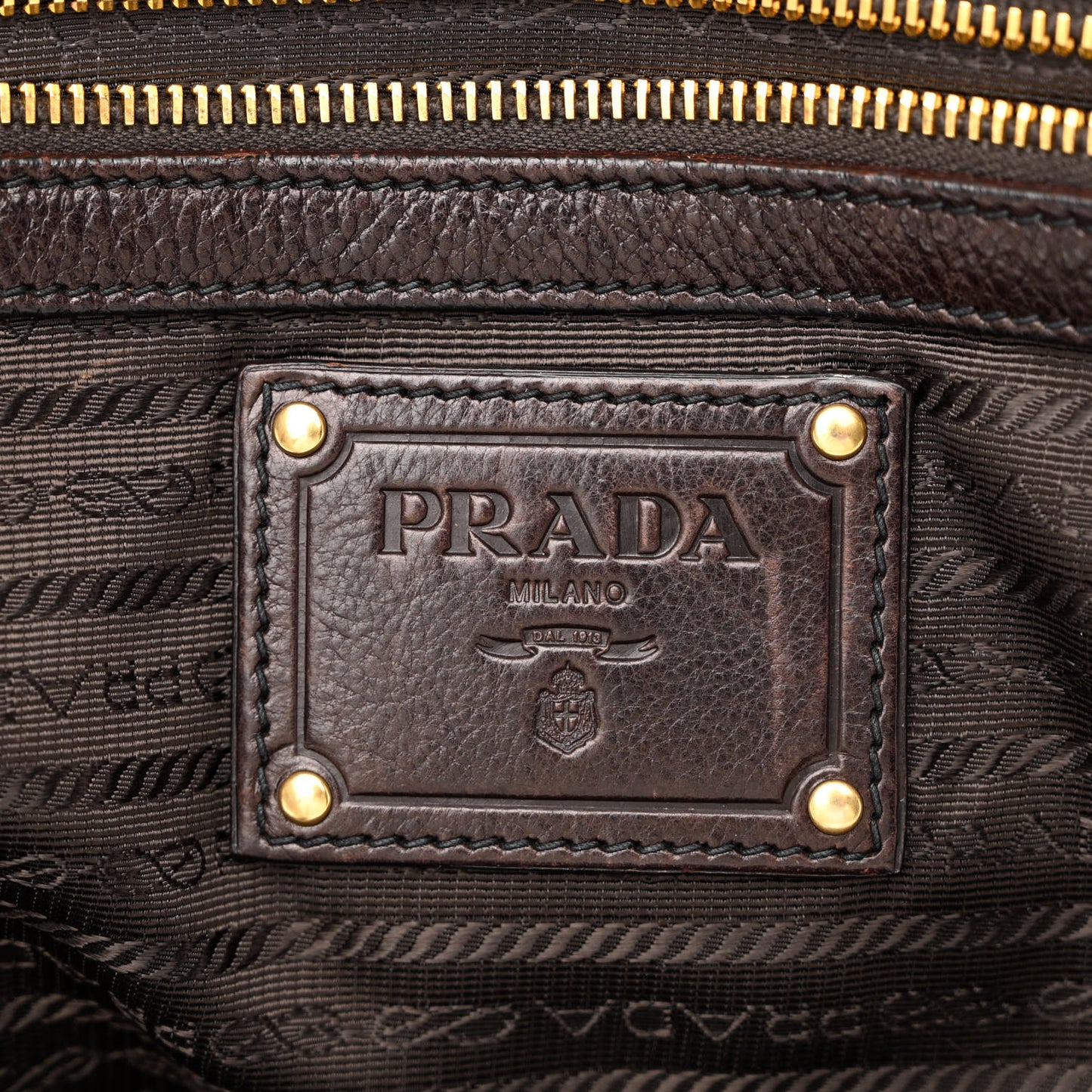 Glace Calf Large Dome Satchel Moro