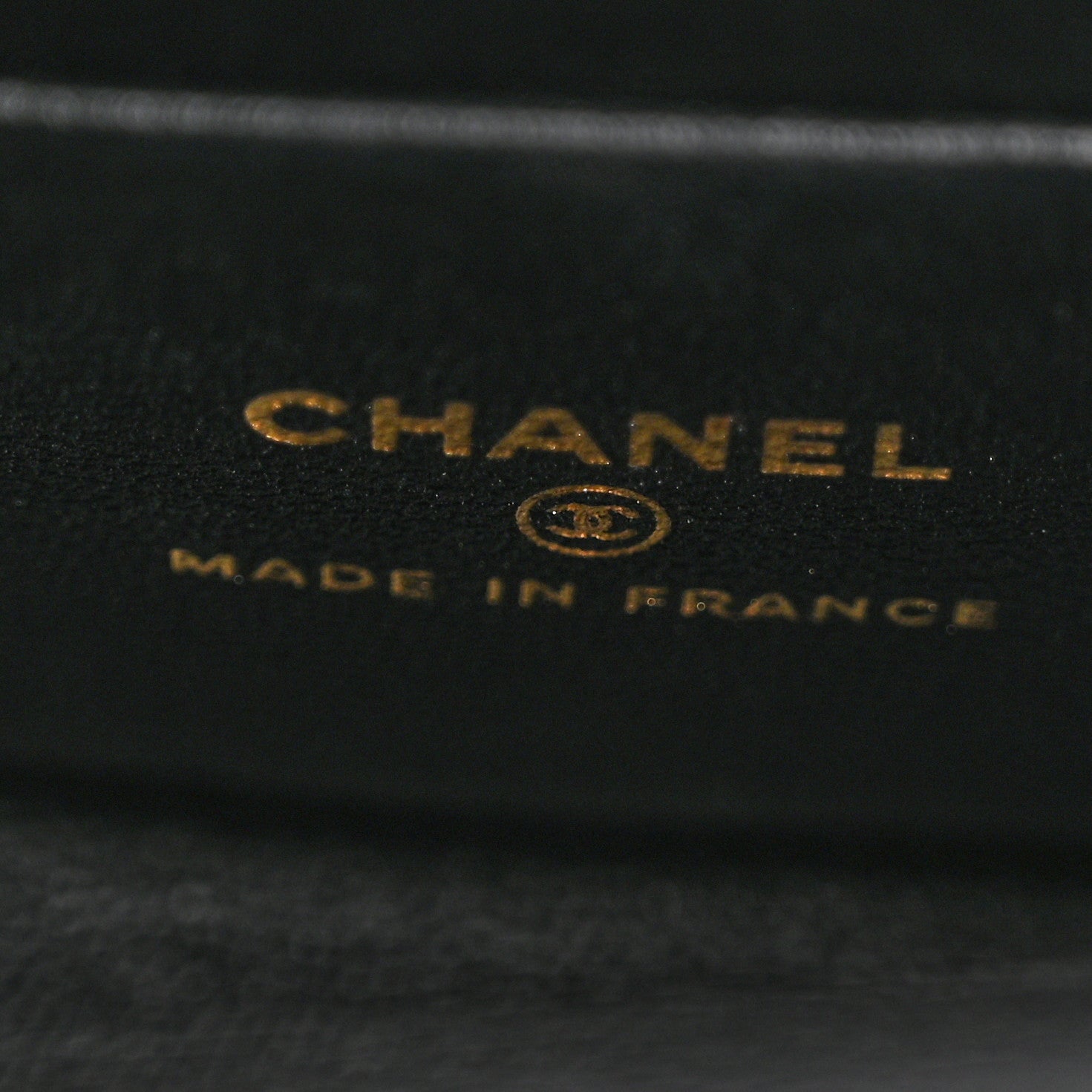 Chanel Lambskin Quilted Top Handle Flap Clutch With Chain Black 6 of 12