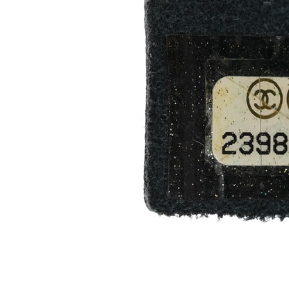 Chanel Caviar Macro Chevron Single Flap Blue 7 of 10