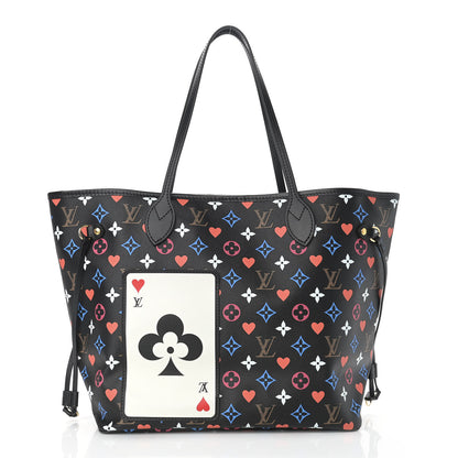 Louis Vuitton Game On Neverfull MM Black 3 of 12