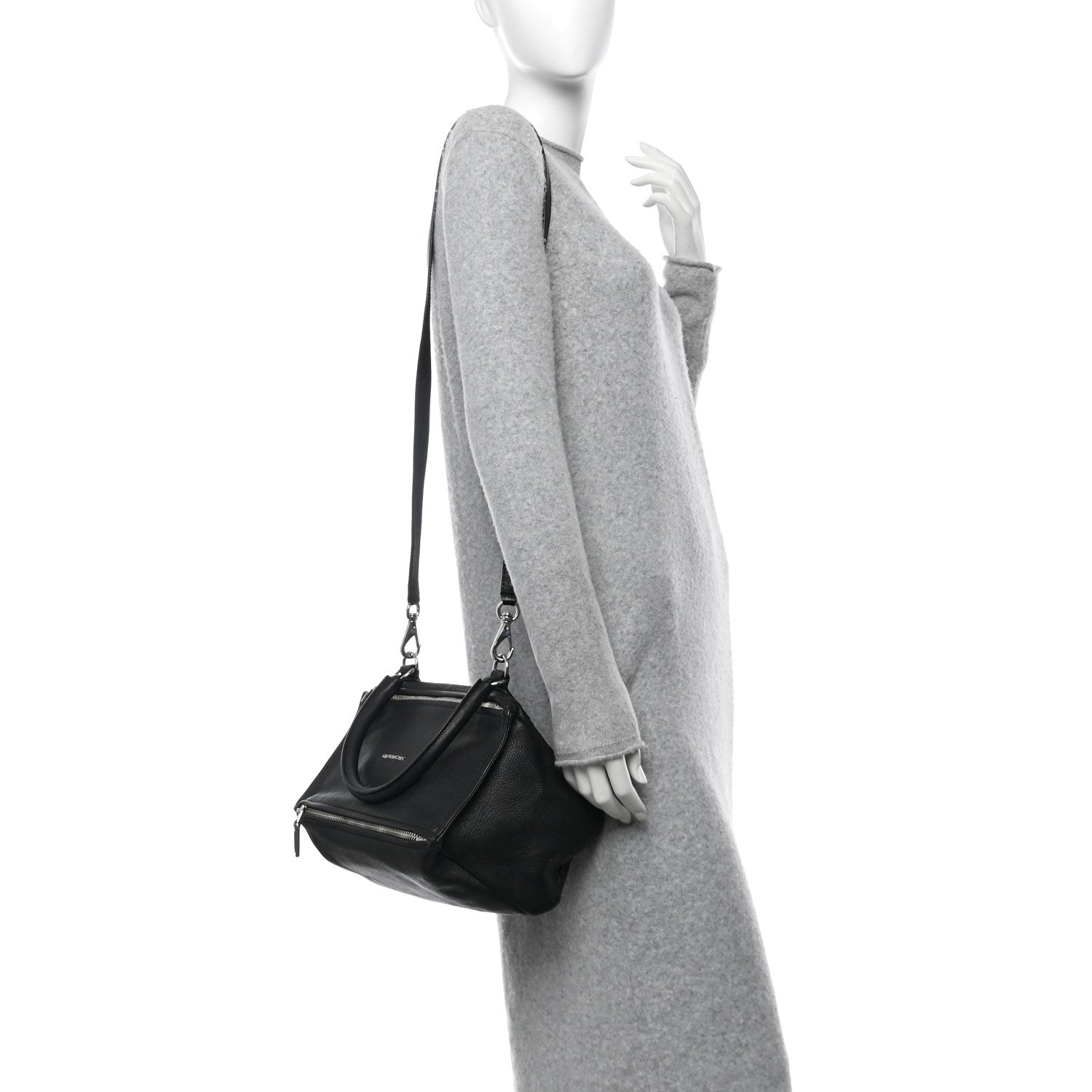 Givenchy Sugar Goatskin Small Pandora Black 2 of 11