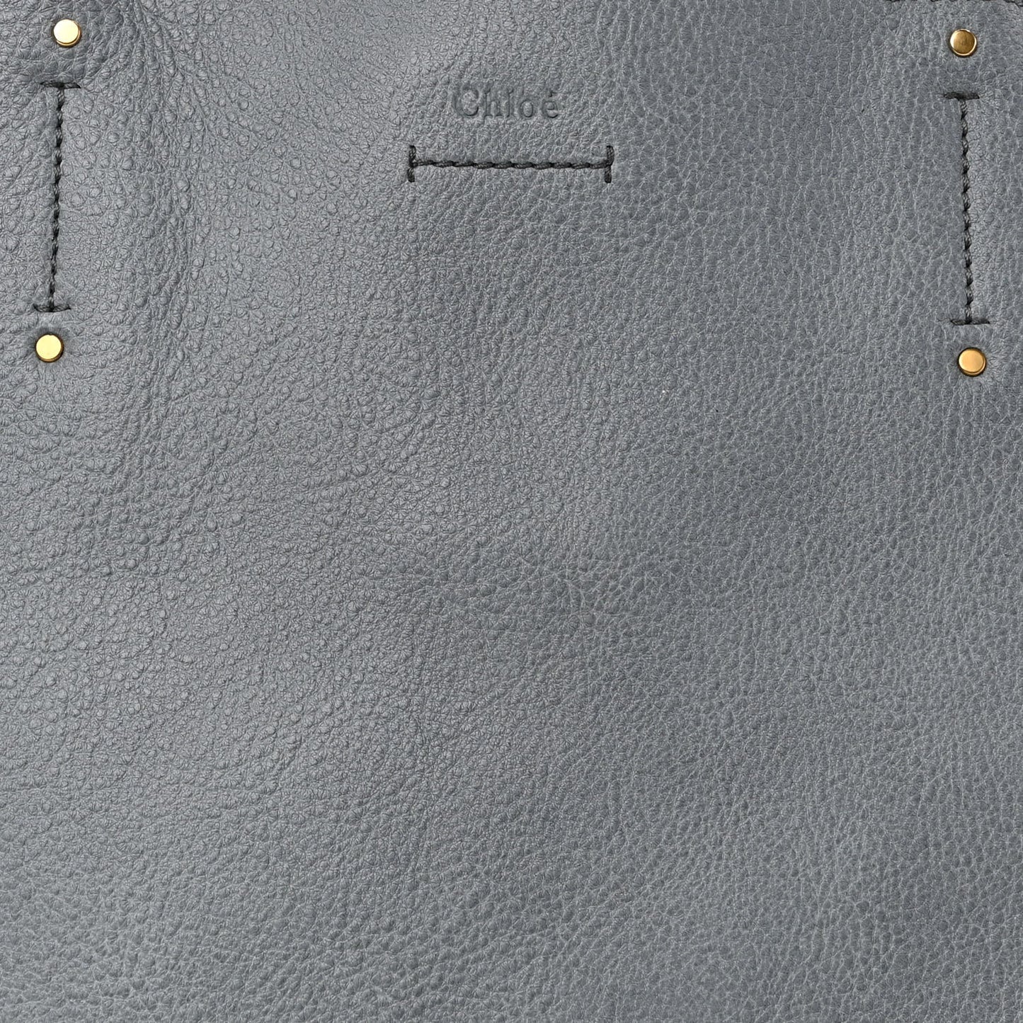 Smooth Calfskin Medium Milo Shopping Tote Cloudy Blue