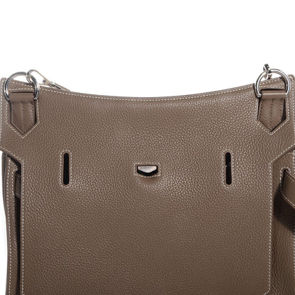Hermes Taurillon Clemence Jypsiere 34 Etoupe 19 of 23