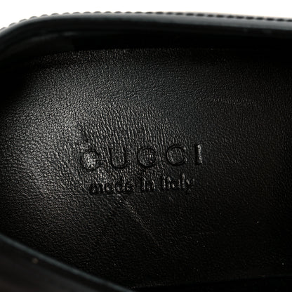 Gucci Cordovan Lux Dionysus Hunder Loafers 37.5 Black 9 of 10