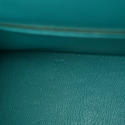 Hermes Epsom Kelly Sellier 28 Bleu Paon 10 of 30