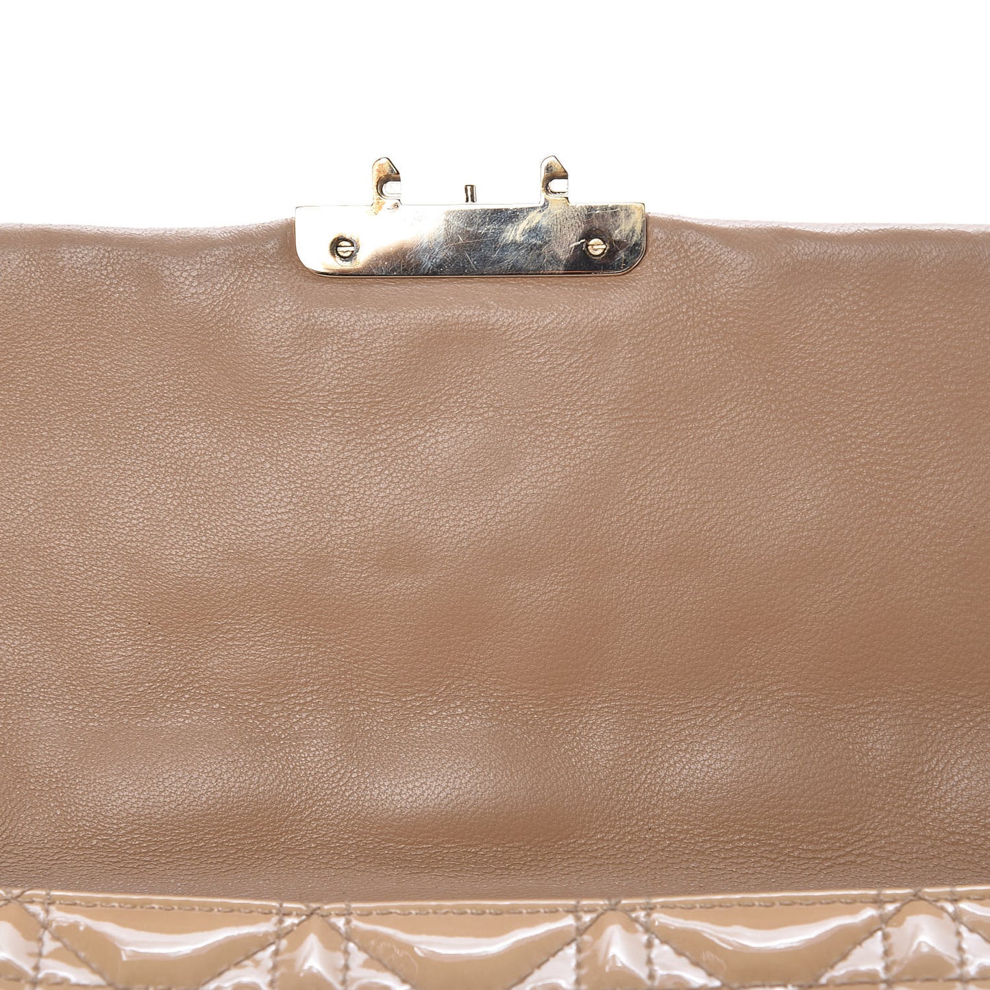 Patent Cannage New Lock Pouch Beige