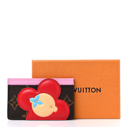 Louis Vuitton Monogram Vivienne Card Holder Pale Pink 7 of 7