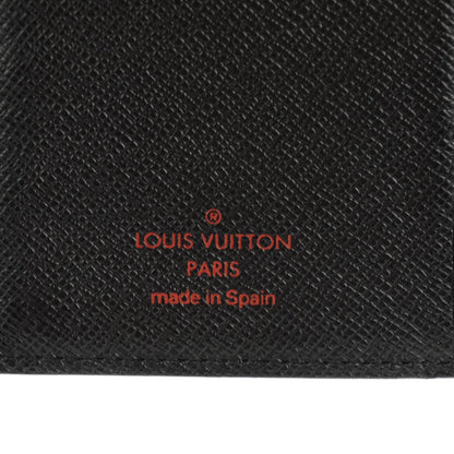 Louis Vuitton Epi Small Ring Agenda Cover Black 6 of 7