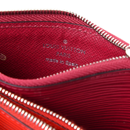 Louis Vuitton Epi Trio Card Case Wallet Rose Ballerine Rouge Fuchsia 4 of 6