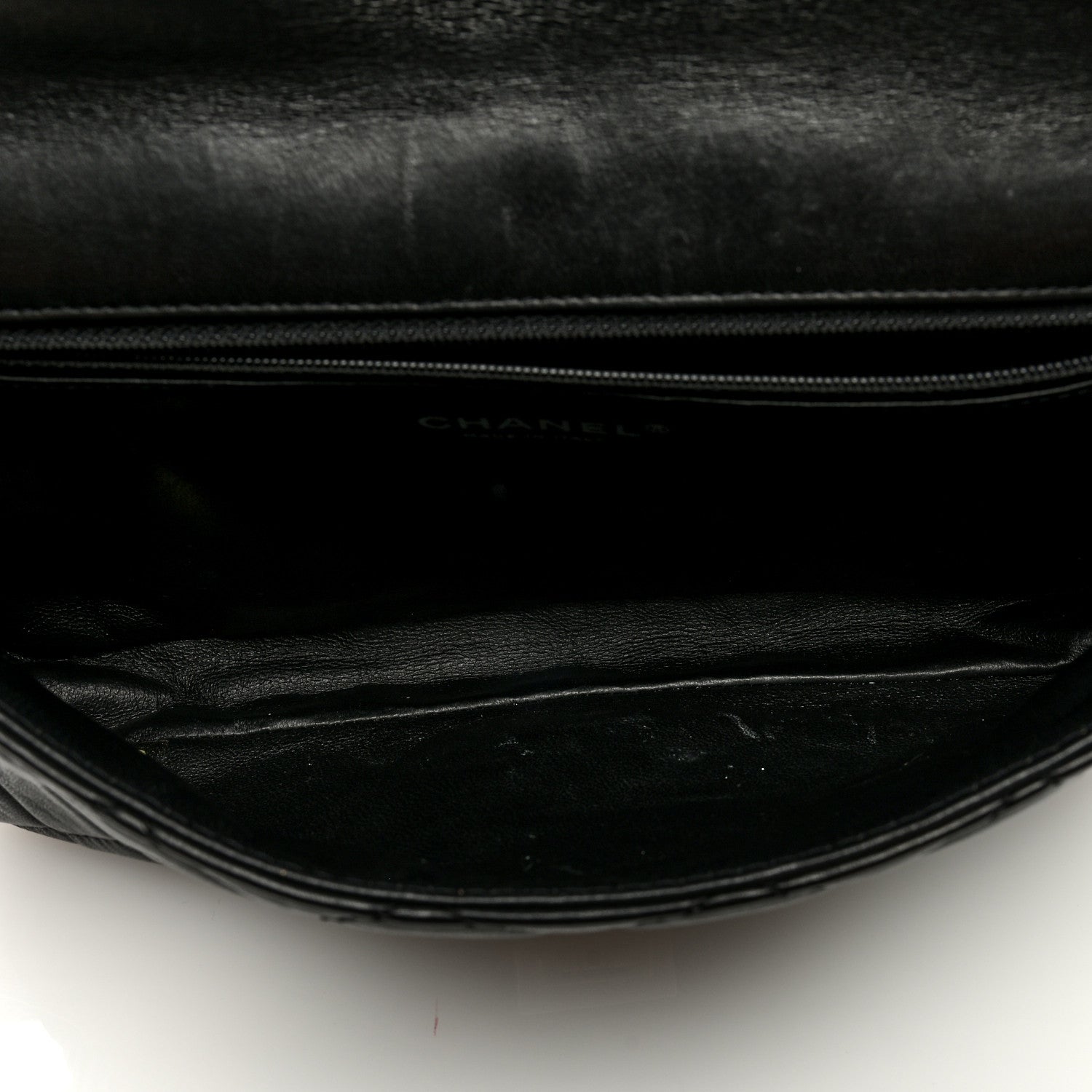 Chanel Lambskin Quilted Large Roll 2.55 Reissue Clutch Black 5 of 7