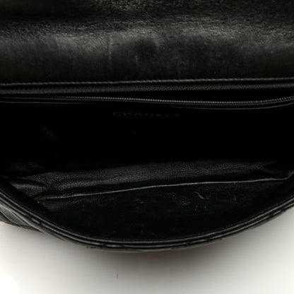 Chanel Lambskin Quilted Large Roll 2.55 Reissue Clutch Black 5 of 7