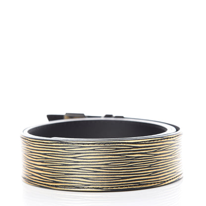 Louis Vuitton Epi Essential V 32MM Belt 85 34 Gold 3 of 10