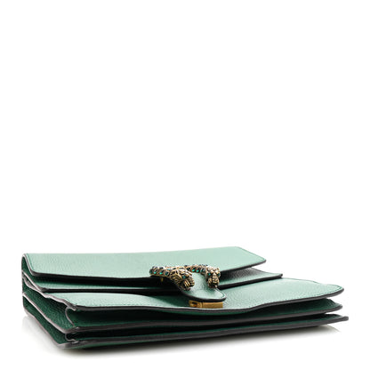 Gucci Dollar Calfskin Crystal Medium Dionysus Shoulder Bag Emerald 4 of 10