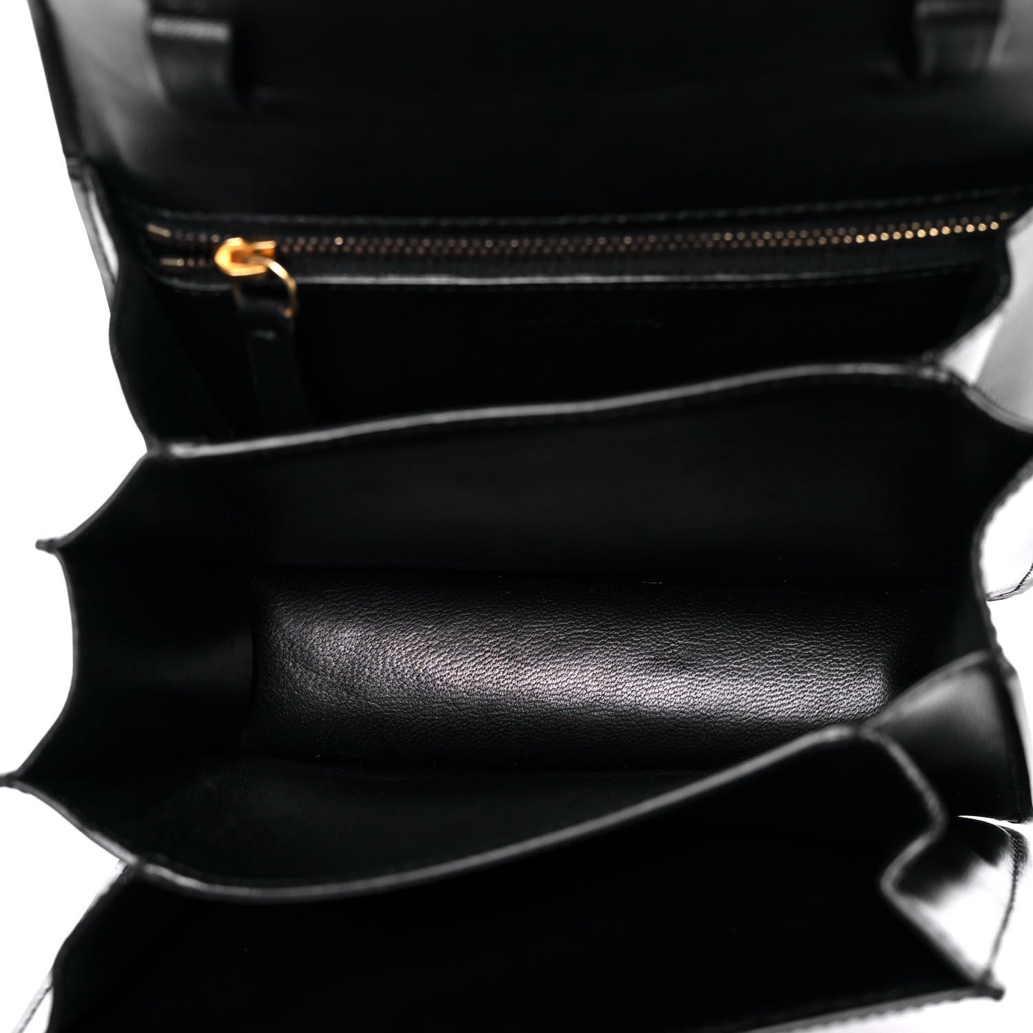 Celine Box Calfskin Small Classic Box Flap Bag Black 4 of 10
