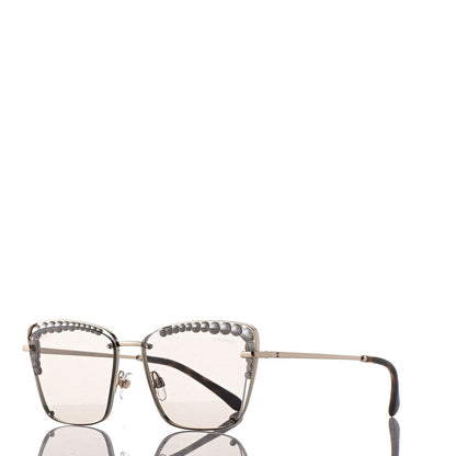 Chanel Pearl Sunglasses 4235-H Light Brown 1 of 8