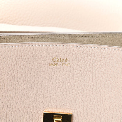 Chloe Grained Lambskin Drew Shoulder Bag Abstract White 5 of 9