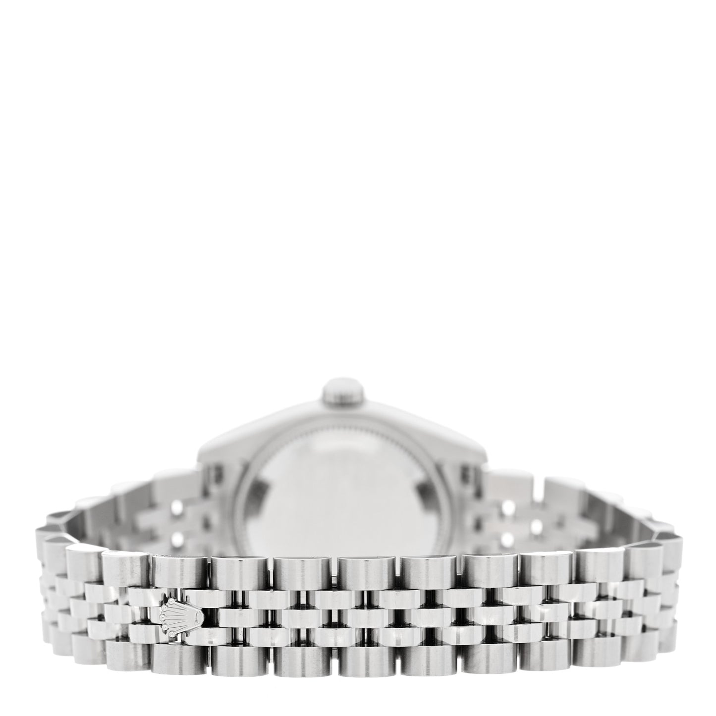 Stainless Steel 18K White Gold 26mm Oyster Perpetual Datejust Watch Silver Roman 179174