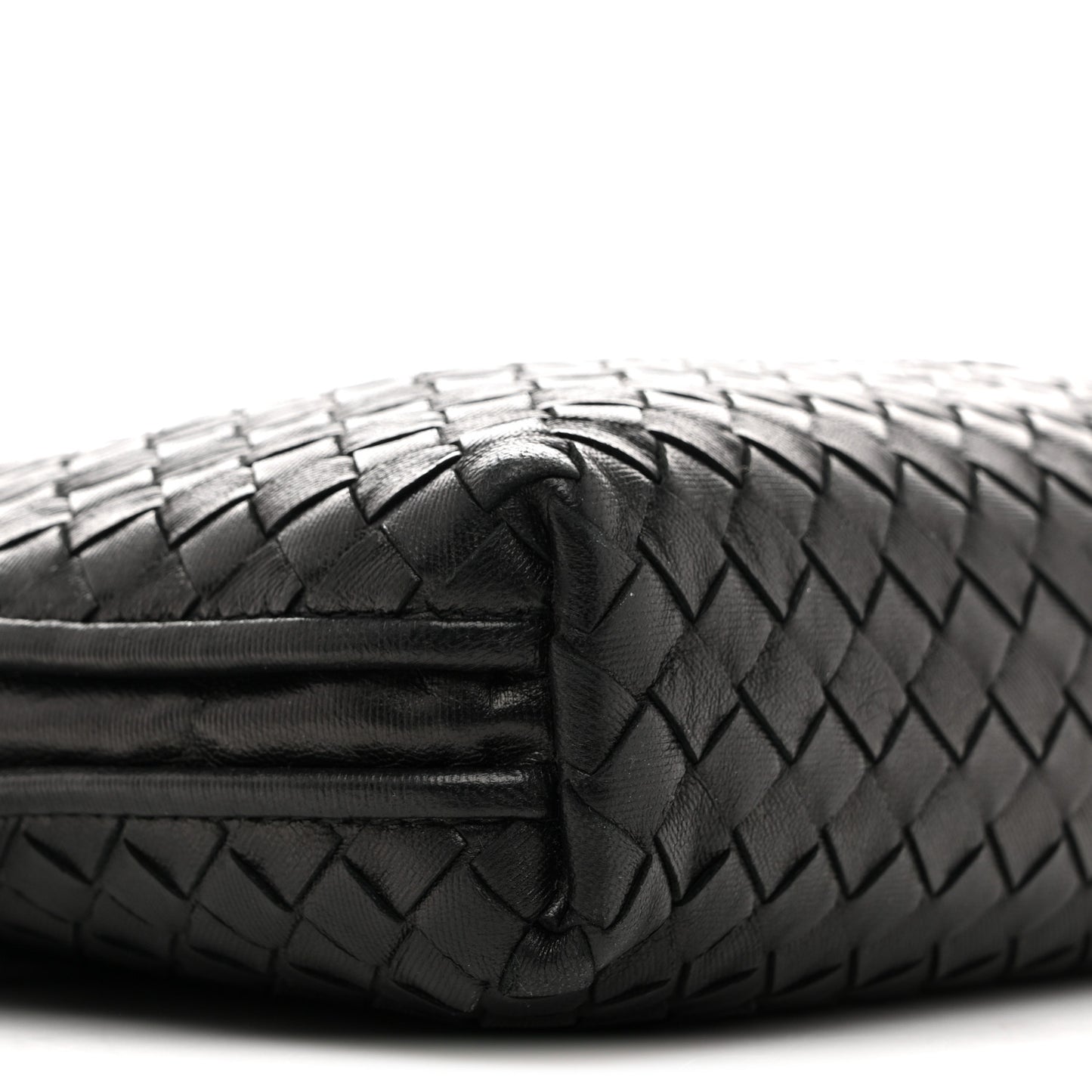 Nappa Intrecciato Nodini Bag Black